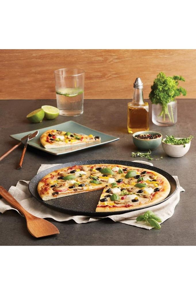 Karaca Mutfaksever Biogranit Grey 32 cm Pizza Tavası