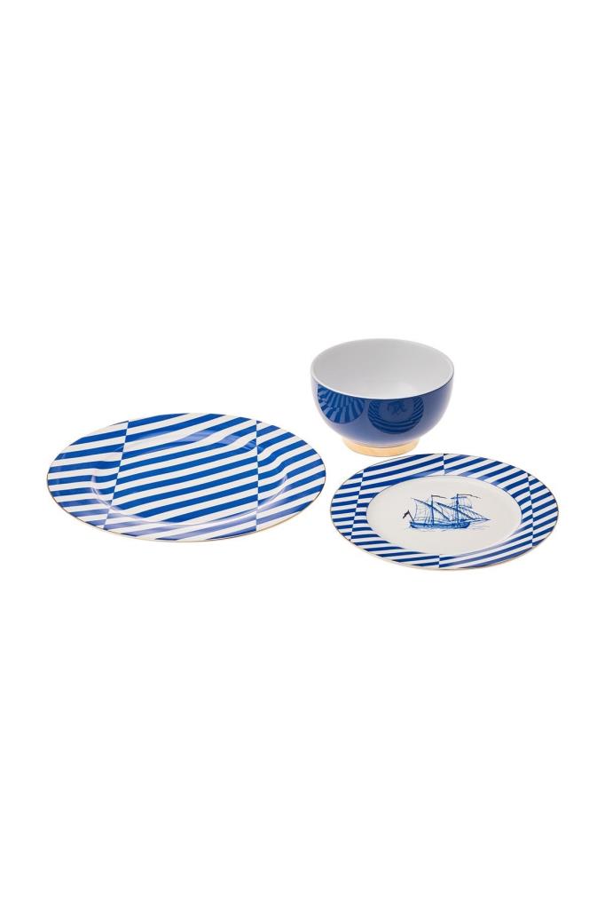 Karaca Navy 18 Parça 6 Kişilik Yemek Takımı Teşhir