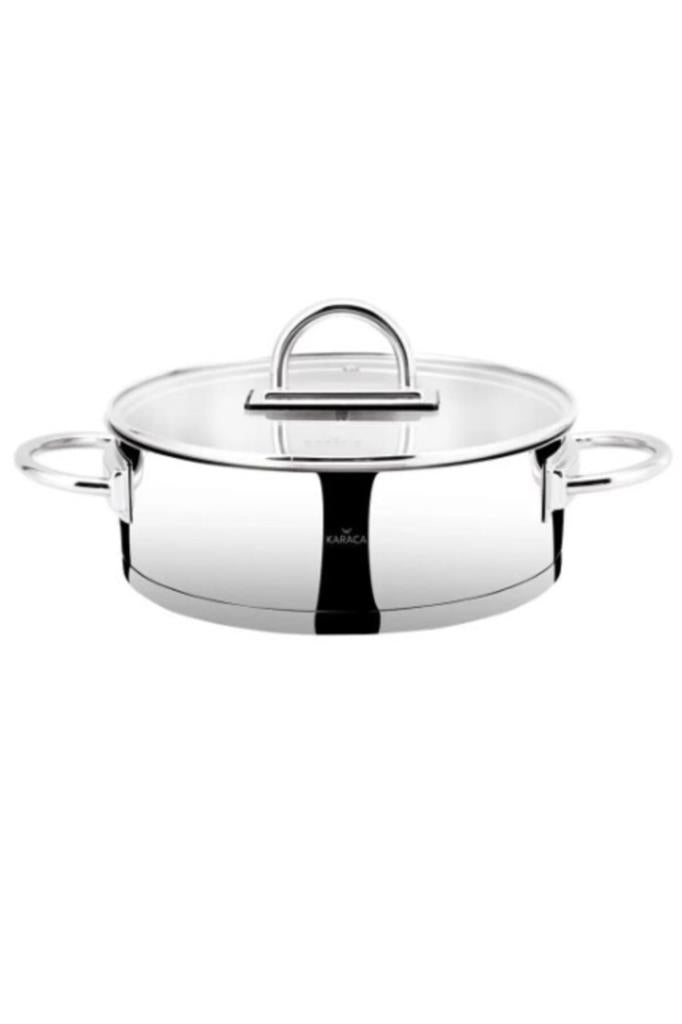 Karaca Platinium 17 Parça Çeyiz Tencere Seti Teşhir