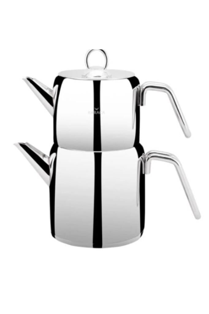 Karaca Platinium 17 Parça Çeyiz Tencere Seti Teşhir