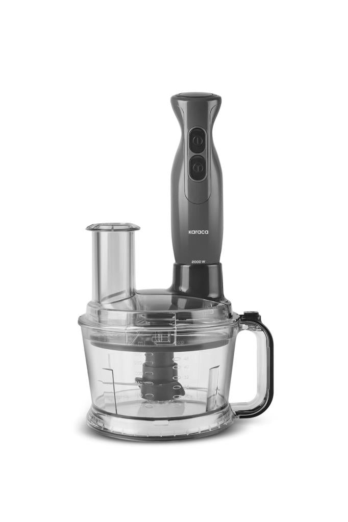 Karaca Pro Multimax 6in1 Space Gray 2000 W Mutfak Robotu Outlet