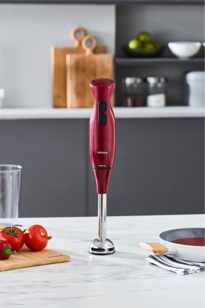 Karaca Pro-Multimax Red 2000 W Mutfak Robotu Teşhir