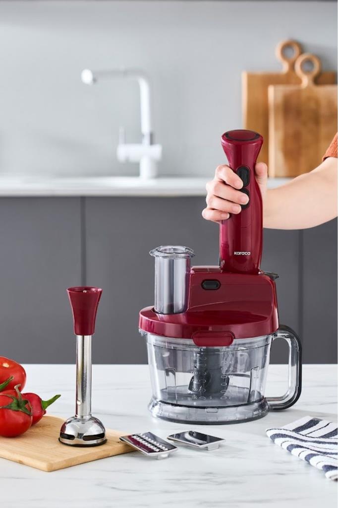 Karaca Pro-Multimax Red 2000 W Mutfak Robotu Teşhir