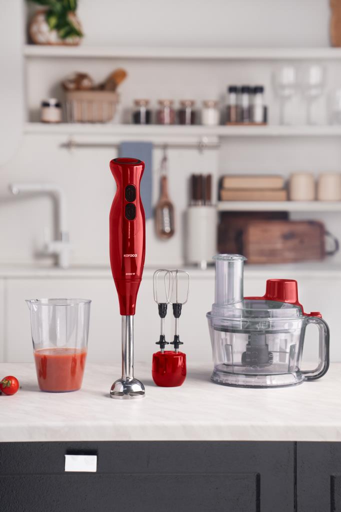 Karaca Pro-Multimax Red 2000 W Mutfak Robotu Teşhir