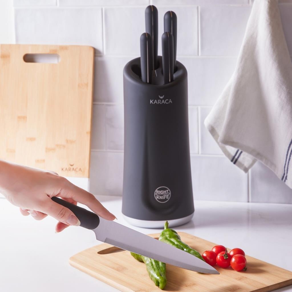 Karaca Right Knife Soft Touch 6 Parça Bıçak Seti - TESHİR