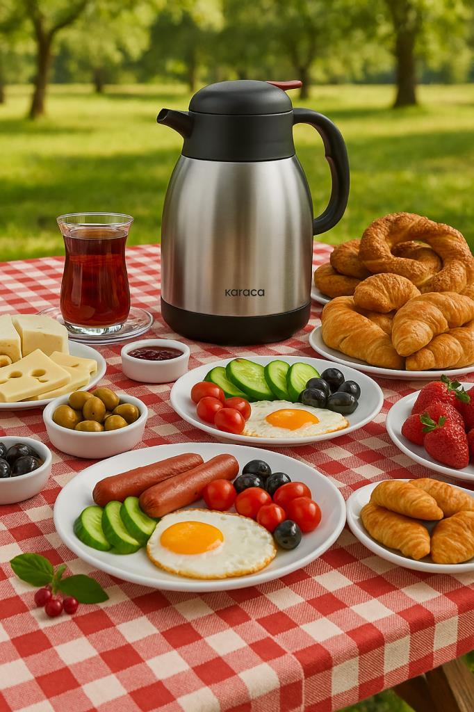 Karaca Tantum 1.5 lt Çelik Termos Teşhir