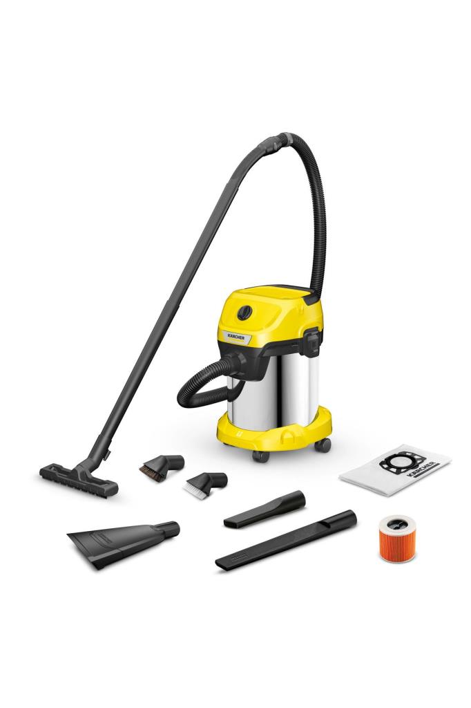 Karcher WD 3 S V-17/6/20 1000 W Islak Kuru Süpürge Outlet