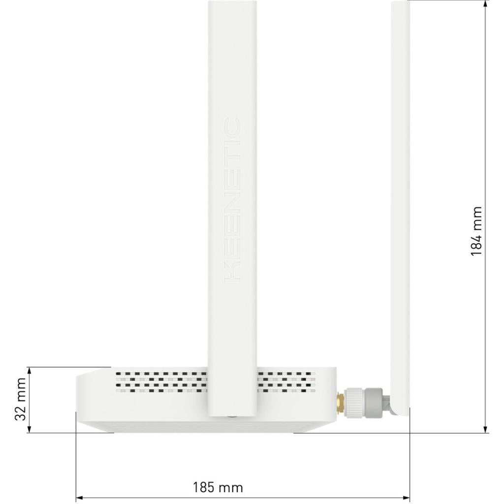 Keenetic Runner 4G KN-2212-01 4 Port 300 Mbps Modem
