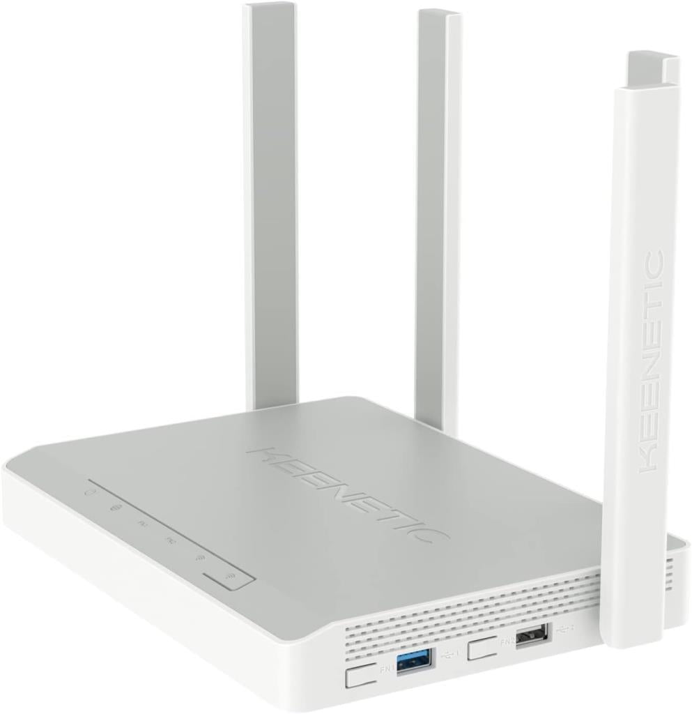 Keenetic Titan KN-1811-01-EU-UK AX3200 6 Port 3200 Mbps Router Outlet