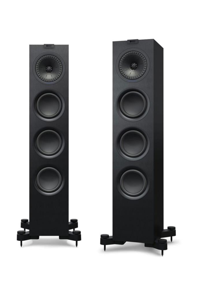 Kef Q550 Hi-Fi Tek Kule Tipi Hoparlör Siyah Outlet (TEK ÜRÜN)