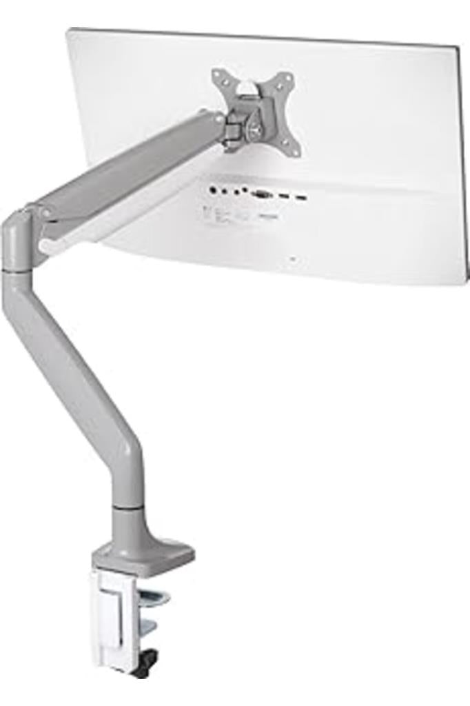 Kensington Smartfit Tek Dokunuşta Yüksekliği Ayarlanabilir Tek Monitör Kolu K55470EU Outlet