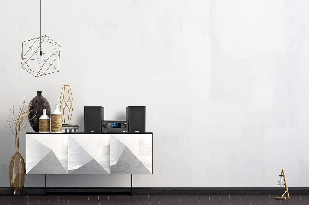 Kenwood M-9000S-B Bluetooth Müzik Seti