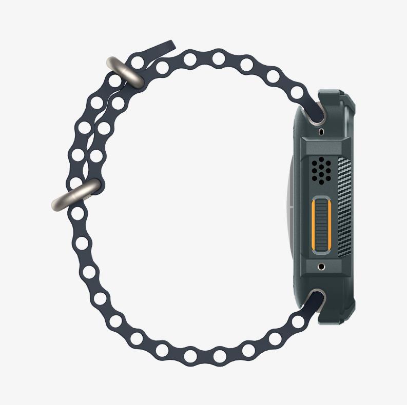 Spigen Apple Watch 49mm Ultra 4/3/2/1 ile Uyumlu Kılıf Rugged Armor - TEŞHİR
