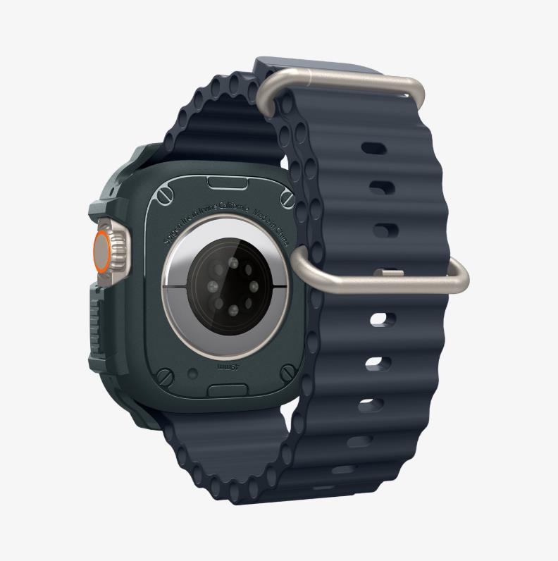 Spigen Apple Watch 49mm Ultra 4/3/2/1 ile Uyumlu Kılıf Rugged Armor - TEŞHİR
