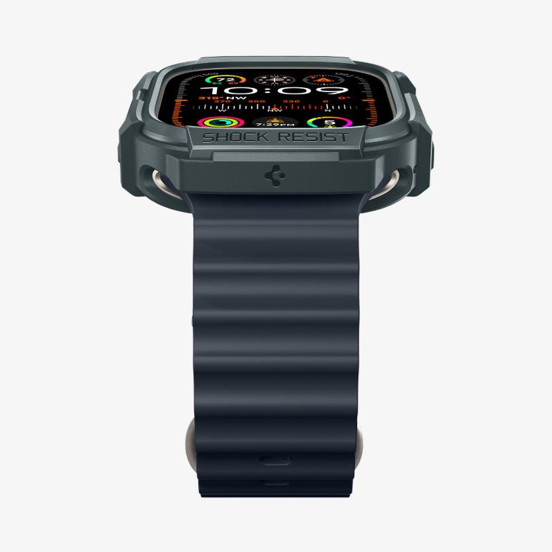Spigen Apple Watch 49mm Ultra 4/3/2/1 ile Uyumlu Kılıf Rugged Armor - TEŞHİR