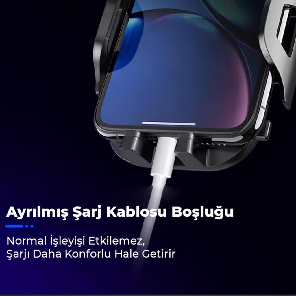 KingMa Vantuzlu Uzayan Cam ve Torpido için Ayarlanabilir Araç içi Telefon Tutucu - TEŞHİR