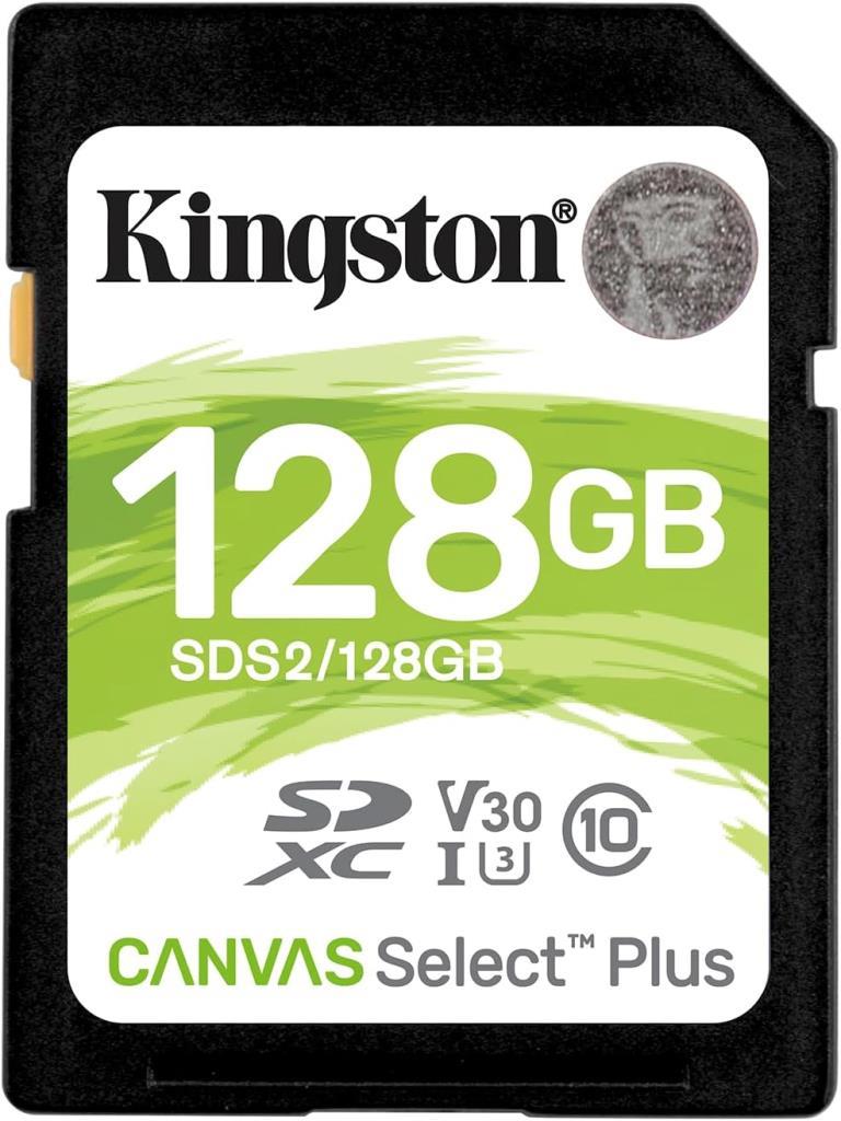 Kingston Canvas Select Plus SDCS2/128GB Class 10 U1 A1 V10 128 GB Micro SD Kart Outlet