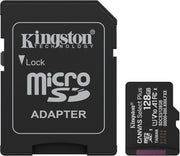 Kingston 128GB microSDXC Canvas Select Plus Gen3 150MB/s A1 Card + Adapter Teşhir