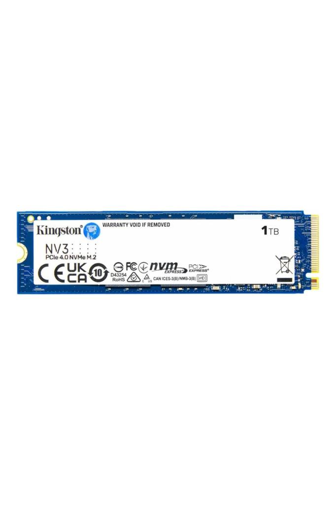 Kingston NV3 SNV3S/1000G PCI-Express 4.0 1 TB M.2 SSD Outlet
