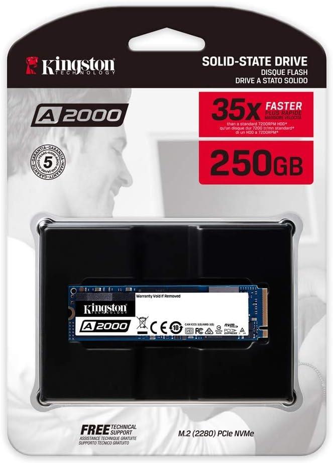 Kingston A2000 SA2000M8/250G PCI-Express 3.0 250 GB M.2 SSD Teşhir