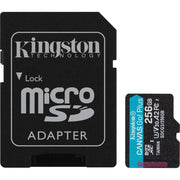 Kingston Canvas Go Plus SDCG3/256GB Class10 UHS-I U3 A2 V30 256 GB Micro SD Kart Outlet