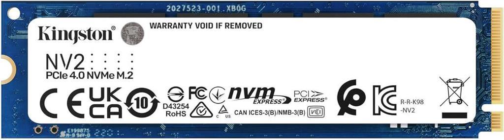 Kingston NV2 SNV2S/500G PCI-Express 4.0 500 GB M.2 SSD Outlet