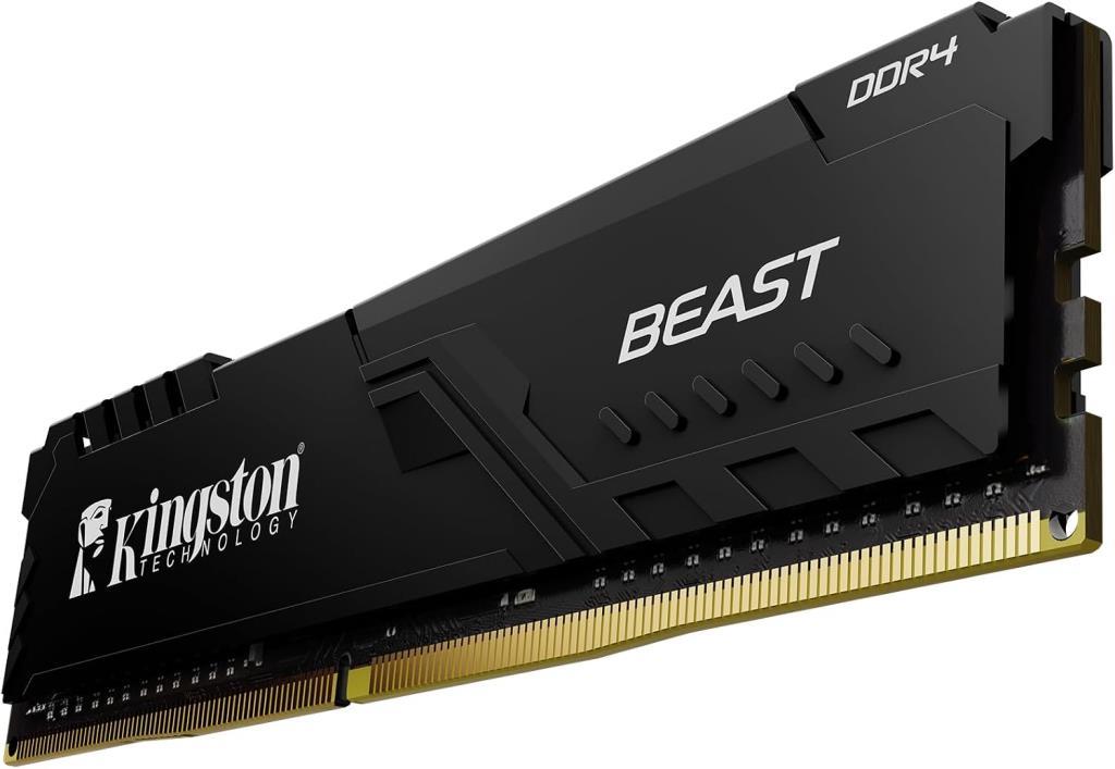 Kingston Fury Beast Black 32 GB 3600 MHz CL18 KF436C18BB/32 DDR4 Ram - Outlet