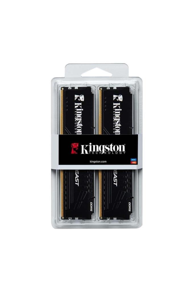 Kingston Beast Expo 64GB (2x32GB) DDR5 6000MHz CL36 DIMM KF560C36BBEK2-64TR Masaüstü PC RAM - Outlet