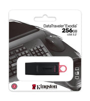 Kingston Exodia USB 3.2 Gen1 DTX/256GB 256 GB Flash Bellek - Outlet