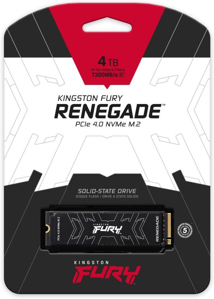 Kingston Fury Renegade SFYRD/4000G PCI-Express 4.0 4 TB M.2 SSD Teşhir