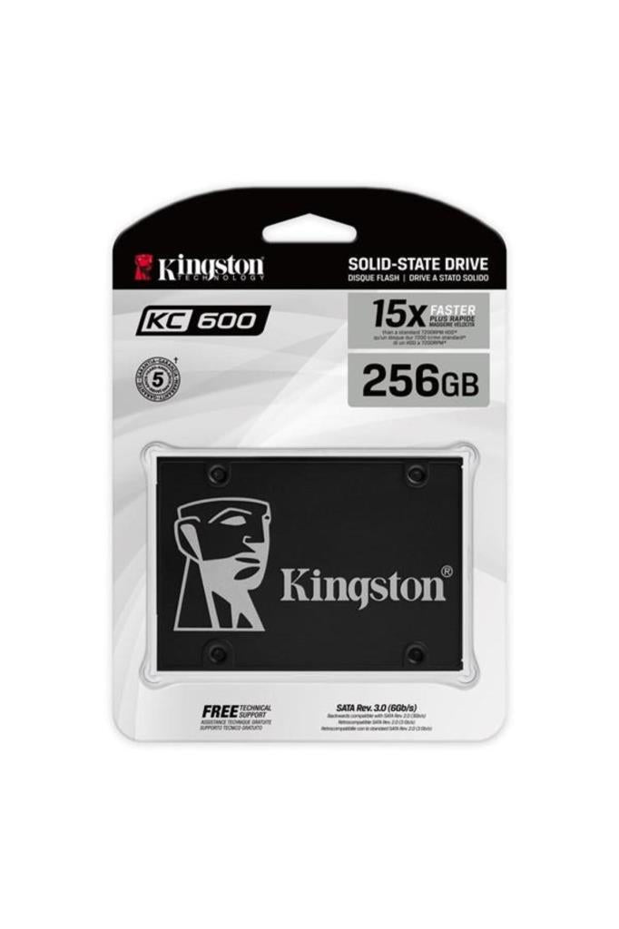 Kingston KC600 SKC600/256G SATA 3.0 2.5" 256 GB SSD Teşhir