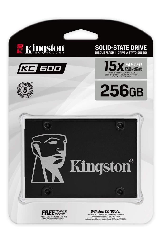 Kingston KC600 SKC600/256G SATA 3.0 2.5" 256 GB SS - Teşhir
