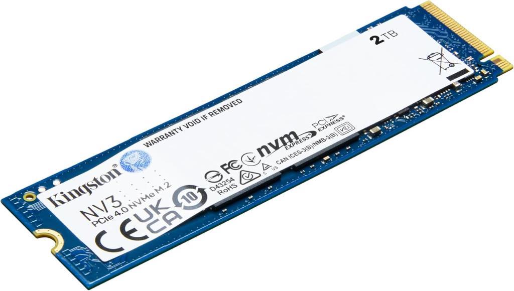 Kingston NV3 SNV3S/2000G PCI-Express 4.0 2 TB M.2 SSD Teşhir