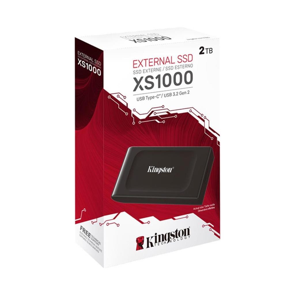 Kingston XS1000 SXS1000/2000G USB 3.2 2 TB Taşınabilir SSD - OUTLET