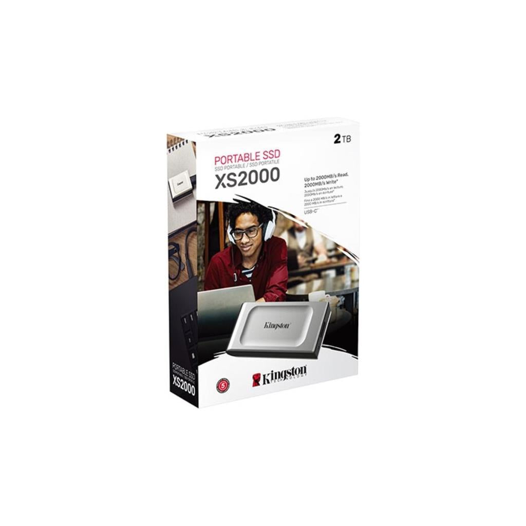 Kingston XS2000 SXS2000/2000G USB 3.2 2 TB Taşınabilir SSD - OUTLET