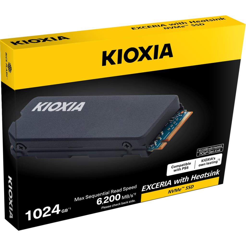 Kioxia Exceria LSC11K1T02G8 PCI-Express 4.0 1 TB M.2 SSD