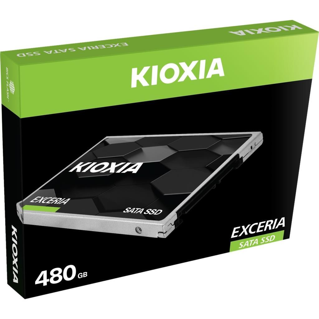 Kioxia Exceria 480GB 555MB-540MB/s Sata3 2.5" 3D NAND SSD (LTC10Z480GG8)