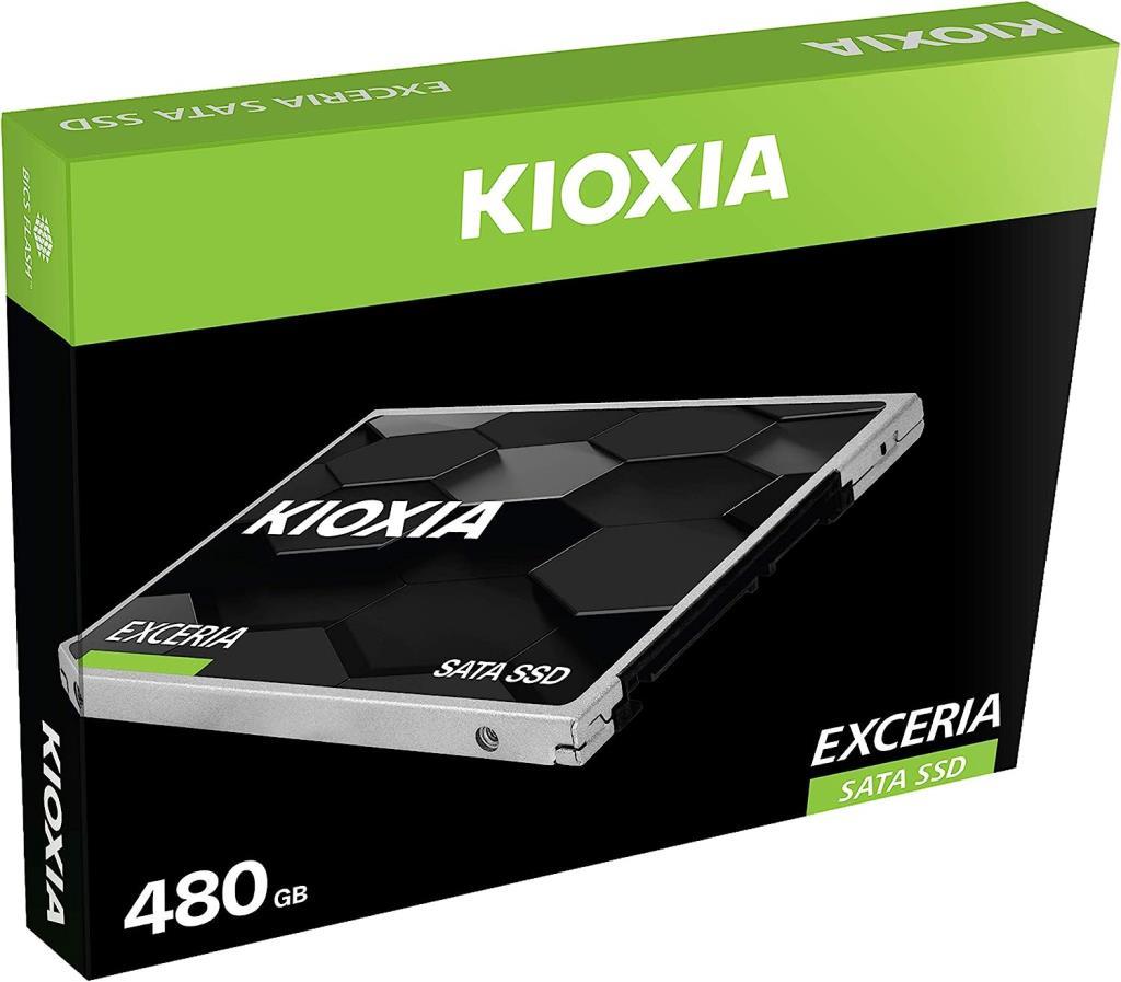 شاشة Kioxia Exceria LTC10Z480GG8 SATA 3.0 2.5 بوصة 480 جيجابايت SSD