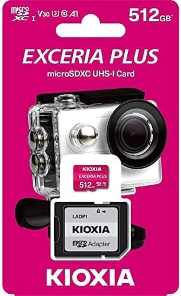 Kioxia Exceria Plus 512 GB 100 MB/s UHS-I LNPL1M512GG4 -  Outlet