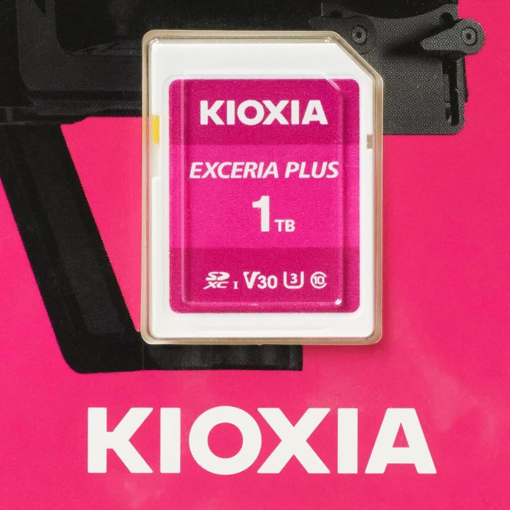 Kioxia Exceria Plus SD Card 1TB U3 V30 - Outlet