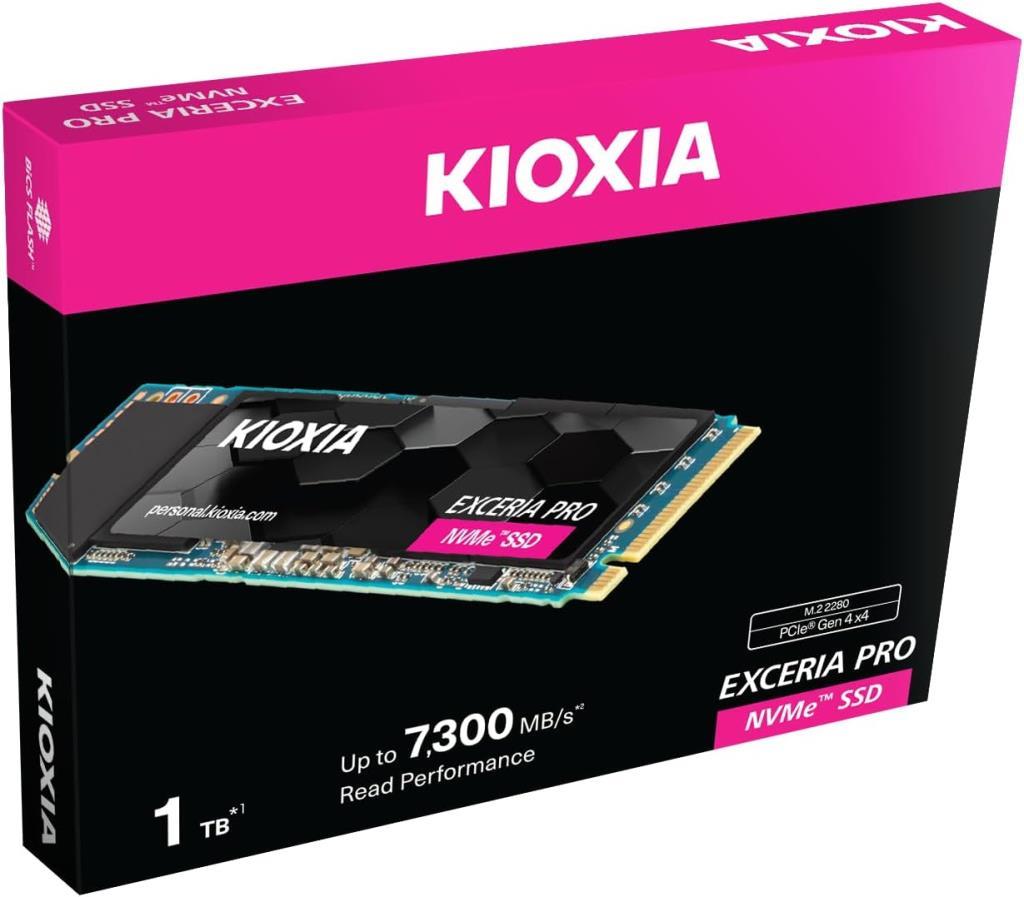 Kioxia Exceria PRO LSE10Z001TG8 PCI-Express 4.0 1 TB M.2 SSD