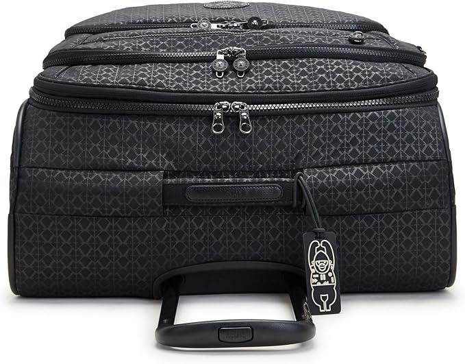 Kipling Siyah Unisex Çekçekli Sert Valiz NEW YOURI SPIN KI7572K59 L