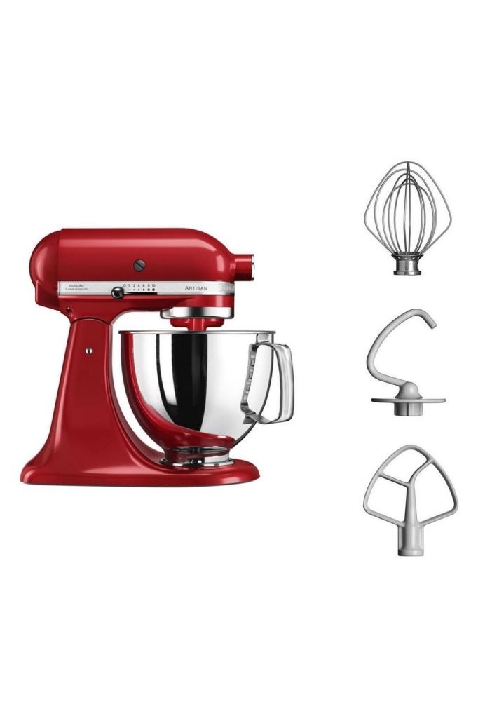 KitchenAid Artisan 5KSM125EER Empire Red 300 W 4.8 lt Mutfak Şefi Outlet