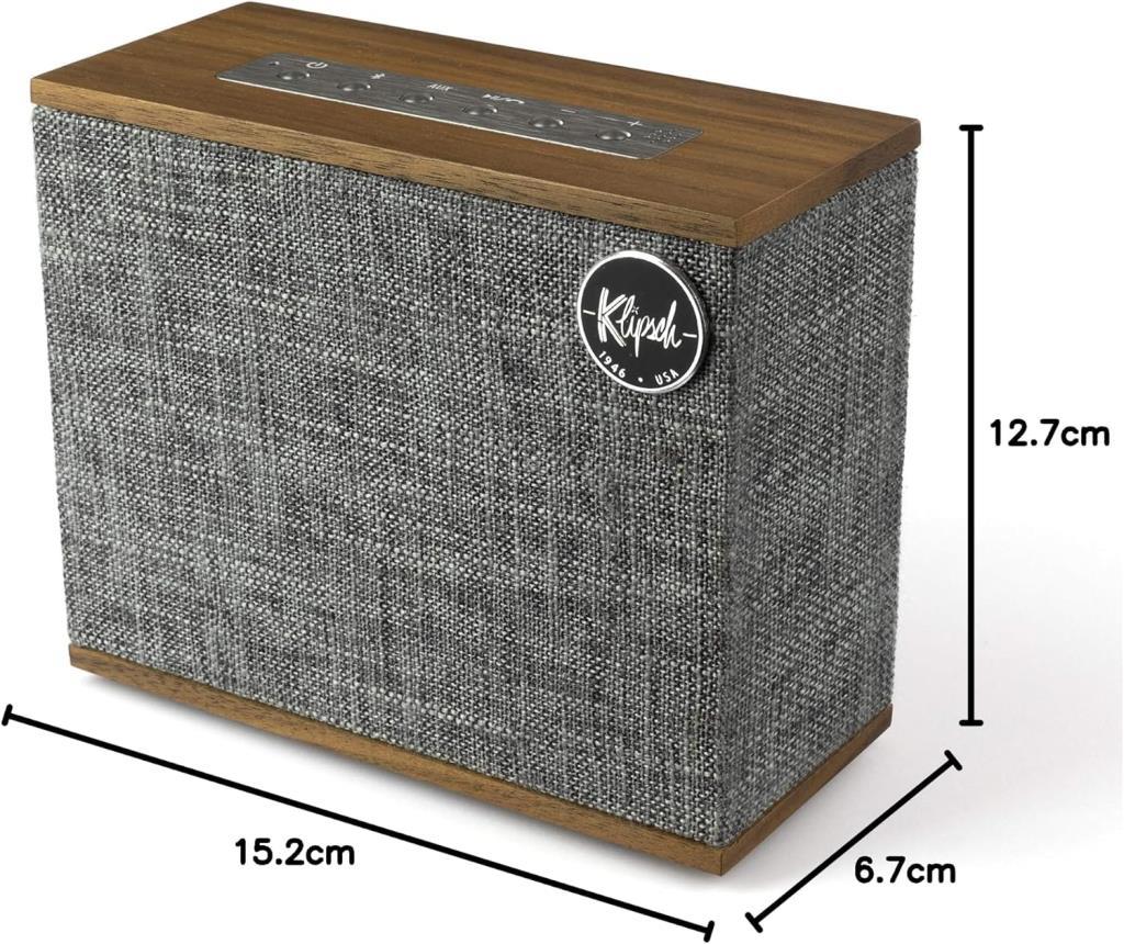 Klipsch Heritage Groove 20 W Bluetooth Hoparlör Ceviz - TEŞHİR