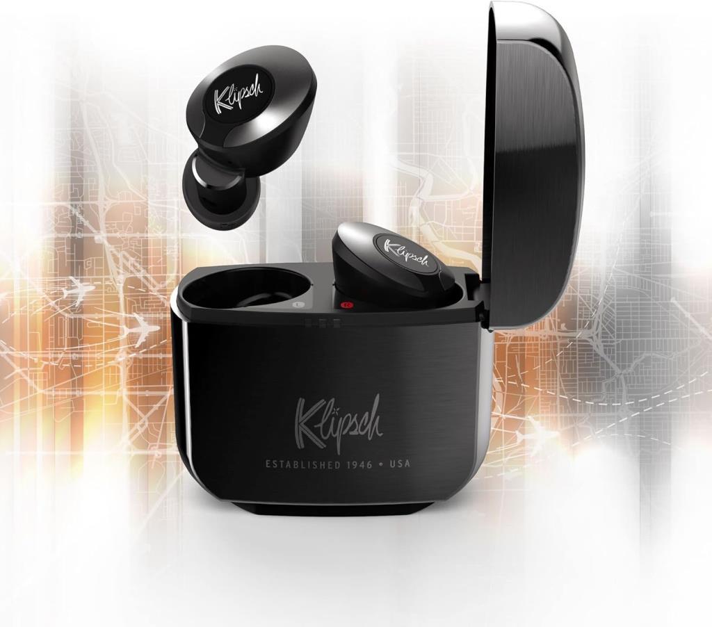 Klipsch T5 II TWS ANC Kulak İçi Bluetooth Kulaklık Siyah Teşhir