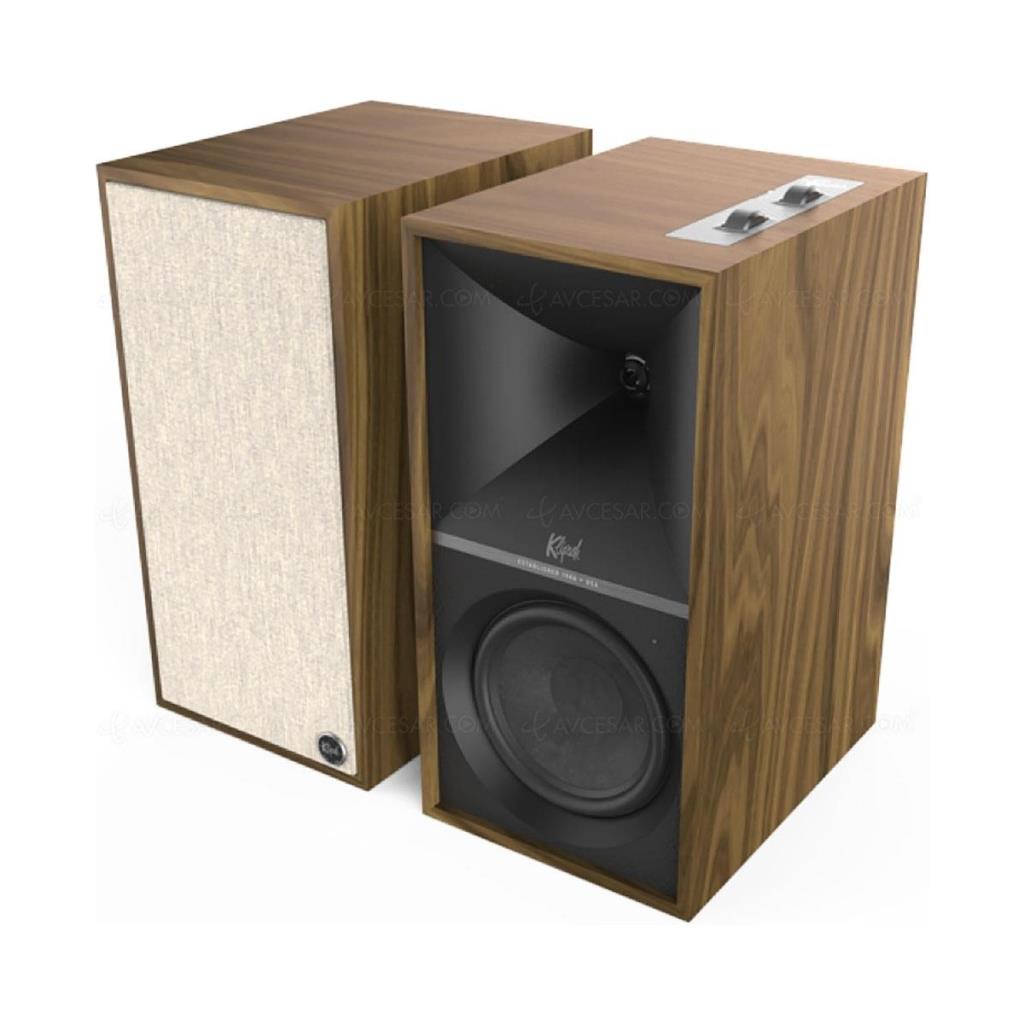 Klipsch The Sevens Aktif Hoparlör (Çift) - Titanyum LTS Havalandırmalı Tweeter, Bluetooth Kablosuz Bağlantı, Yüksek Çözünürlükl