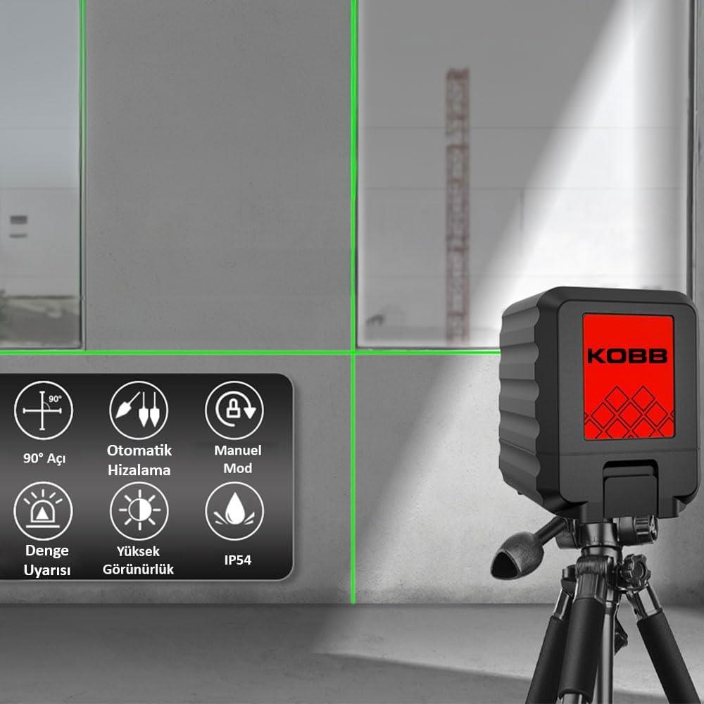 Kobb KBL90GTP 30 Metre Profesyonel Lazer Hizalama Teşhir