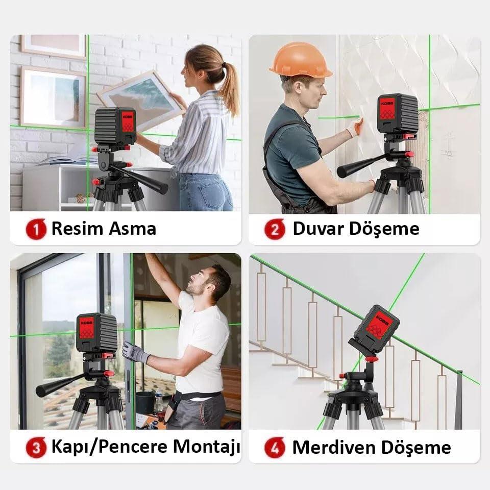 Kobb KBL90GTP 30 Metre Profesyonel Lazer Hizalama Teşhir