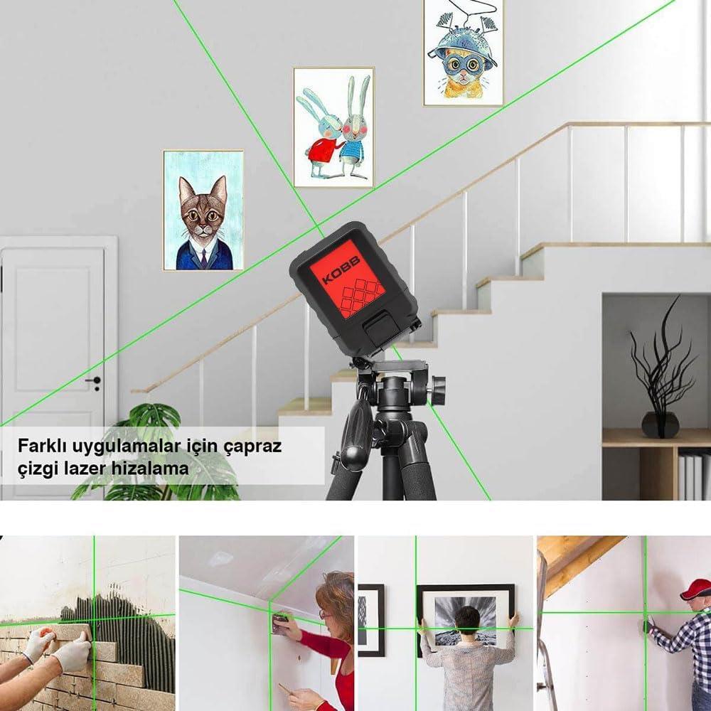 Kobb KBL90GTP 30 Metre Profesyonel Lazer Hizalama Teşhir
