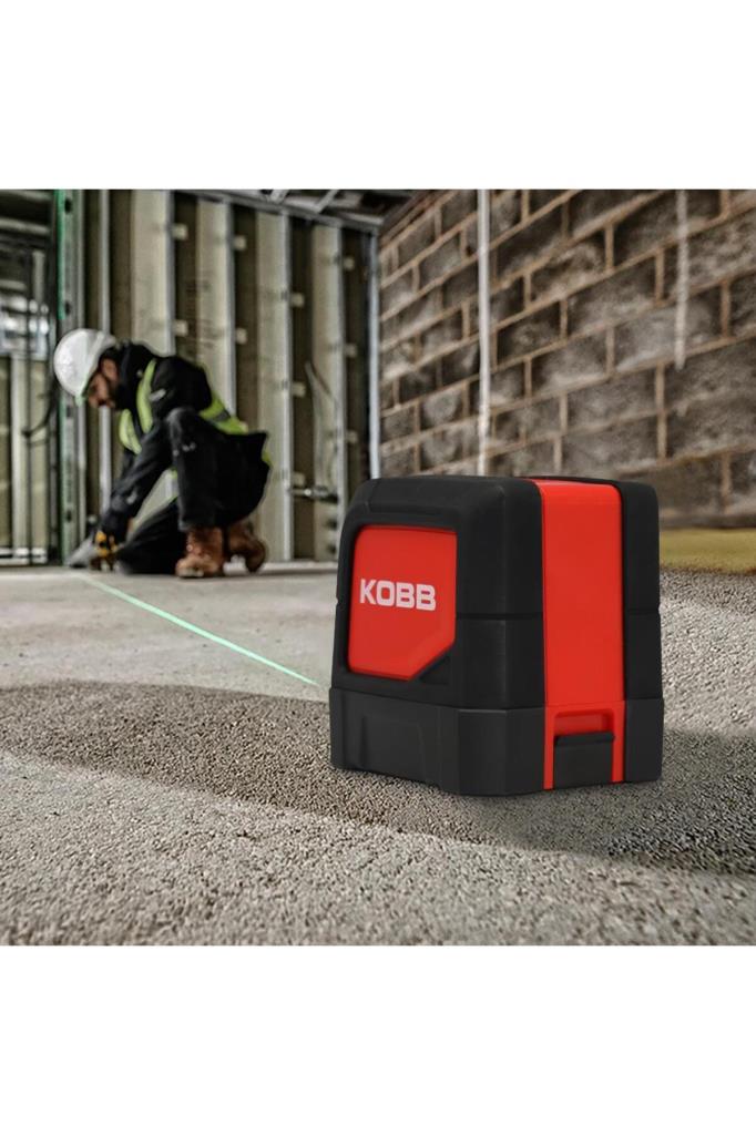 Kobb KBL91G 30 mt Profesyonel Yatay Dikey Otomatik Hizalamalı Yeşil Çapraz Çizgi Lazer Distomat